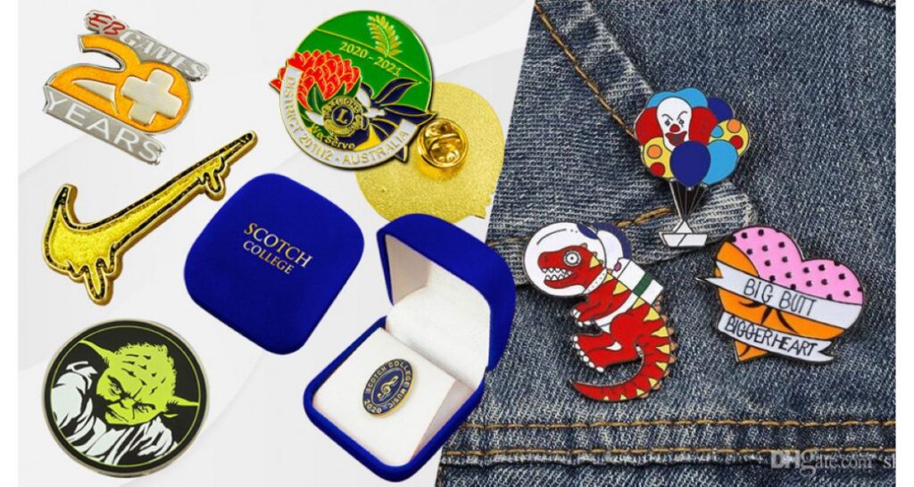 acrylic lapel pins